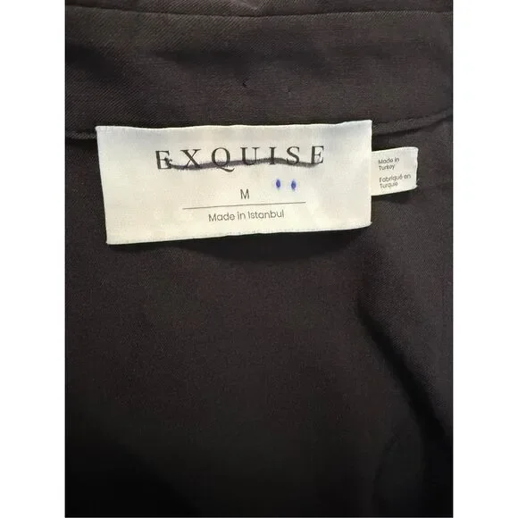 Anthropologie The Tobie Mini Shirt Dress by Exquise Size M - Picture 5 of 5